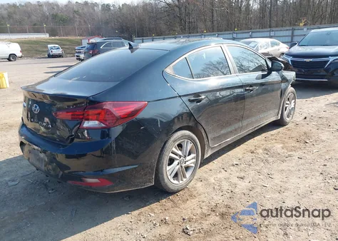 2019 Hyundai Elantra Sel from USA, damaged, VIN KMHD84LF5KU844138